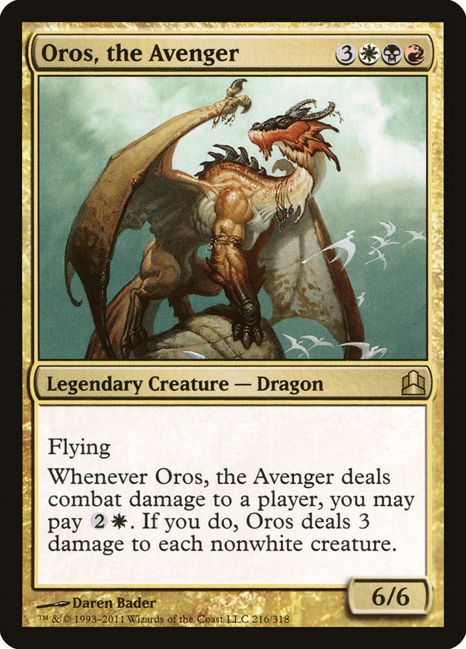 Oros, the Avenger [Commander 2011] | Black Swamp Games
