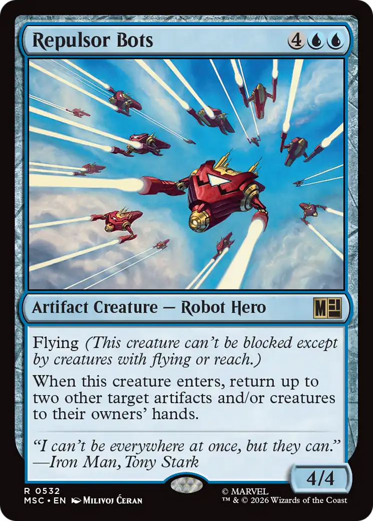 Repulsor Bots [Marvel Super Heroes Commander] | Black Swamp Games