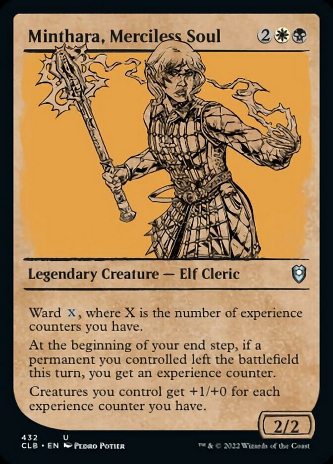 Minthara, Merciless Soul (Showcase) [Commander Legends: Battle for Baldur's Gate] | Black Swamp Games