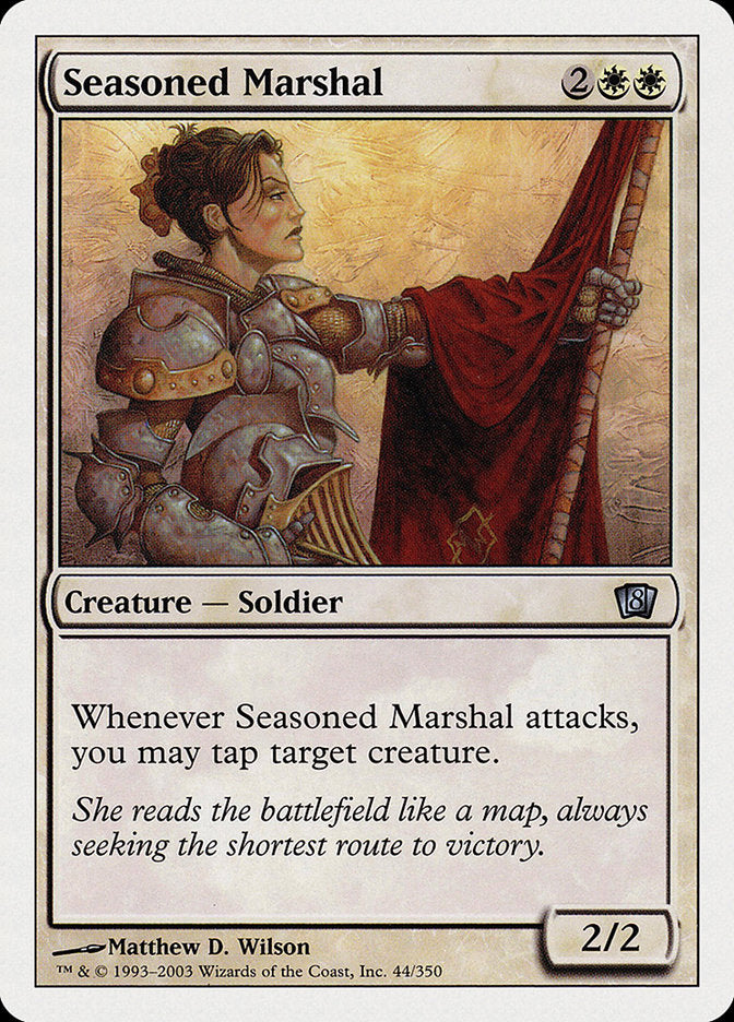 Seasoned Marshal [Eighth Edition] | Black Swamp Games