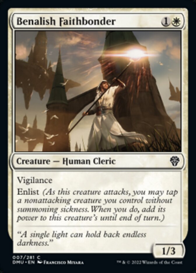 Benalish Faithbonder [Dominaria United] | Black Swamp Games