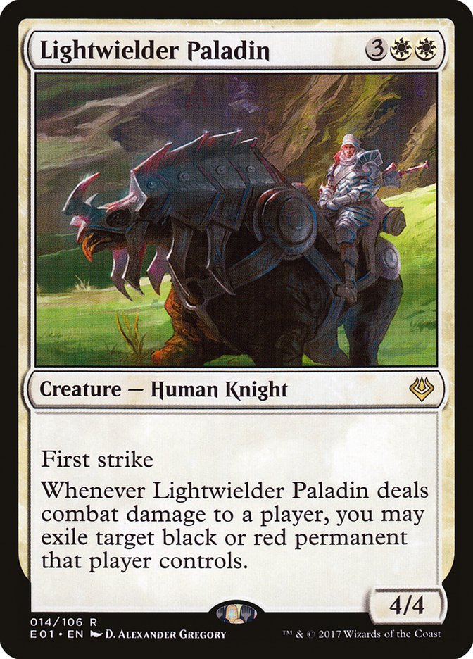 Lightwielder Paladin [Archenemy: Nicol Bolas] | Black Swamp Games