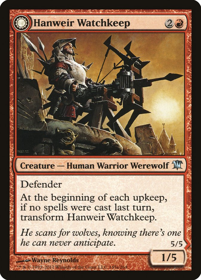 Hanweir Watchkeep // Bane of Hanweir [Innistrad] | Black Swamp Games