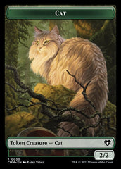 Eldrazi // Cat (0030) Double-Sided Token [Commander Masters Tokens] | Black Swamp Games
