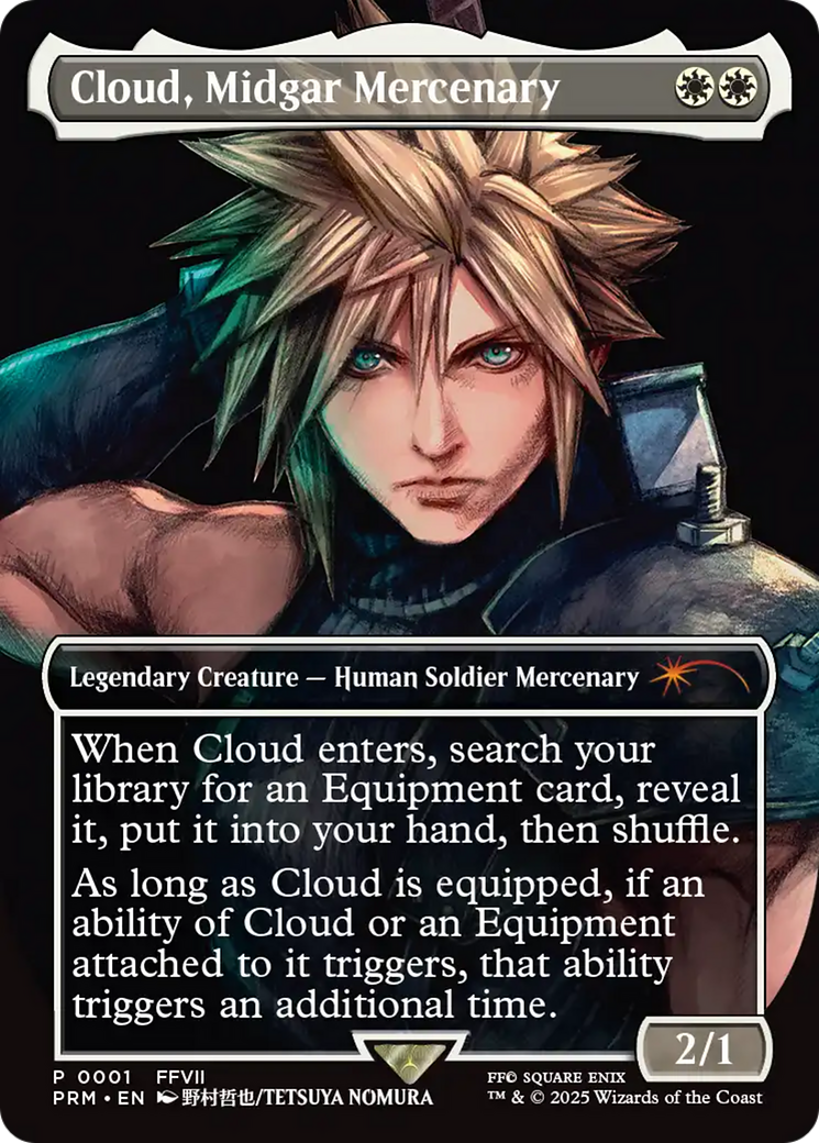 Cloud, Midgar Mercenary [Pro Tour Promos] | Black Swamp Games