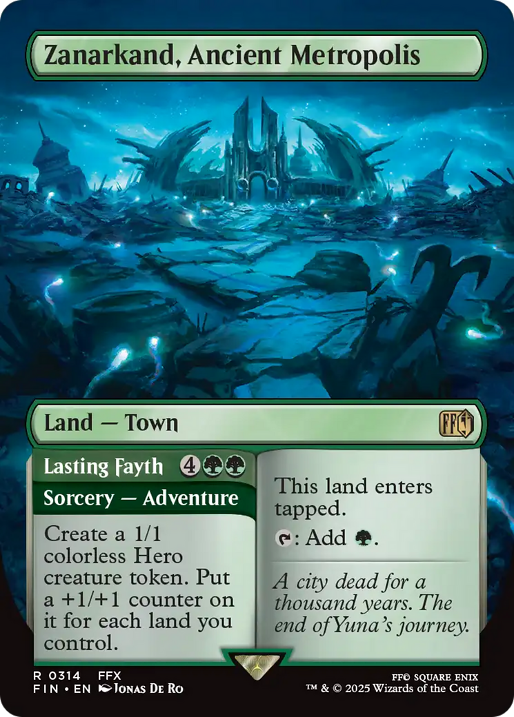 Zanarkand, Ancient Metropolis (Borderless) [FINAL FANTASY] | Black Swamp Games