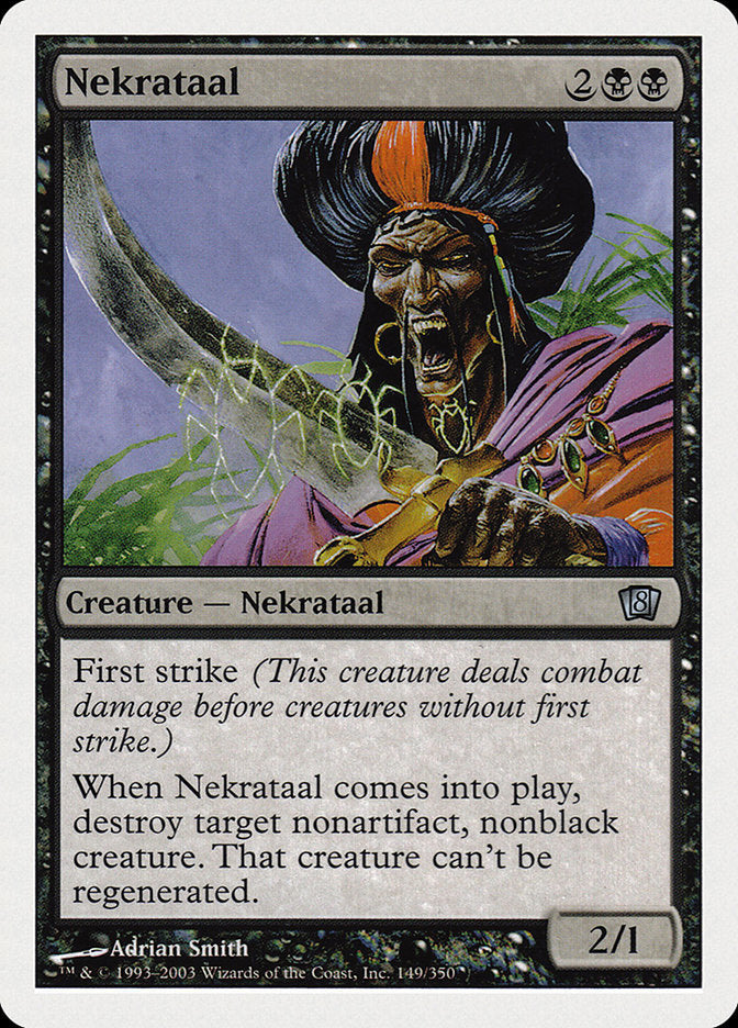Nekrataal (8th Edition) [Oversize Cards] | Black Swamp Games