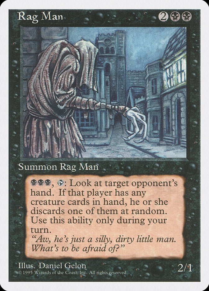 Rag Man [Fourth Edition] | Black Swamp Games