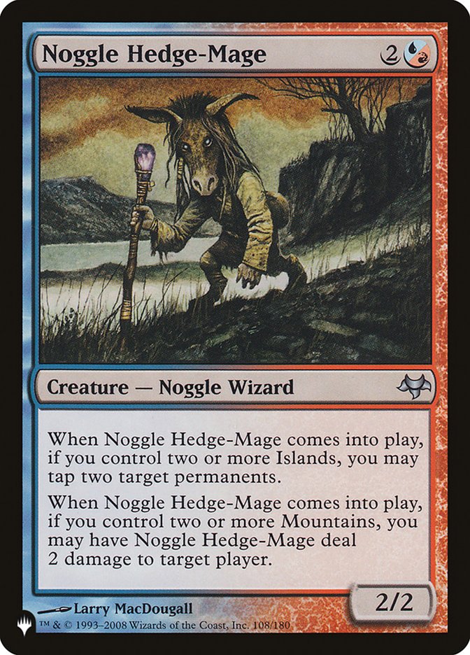 Noggle Hedge-Mage [The List] | Black Swamp Games