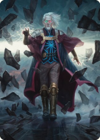 Urza, Planeswalker Art Card [The Brothers' War Art Series] | Black Swamp Games