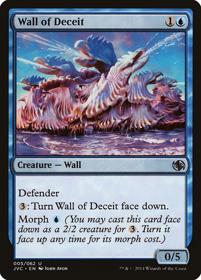 Wall of Deceit [Duel Decks Anthology] | Black Swamp Games