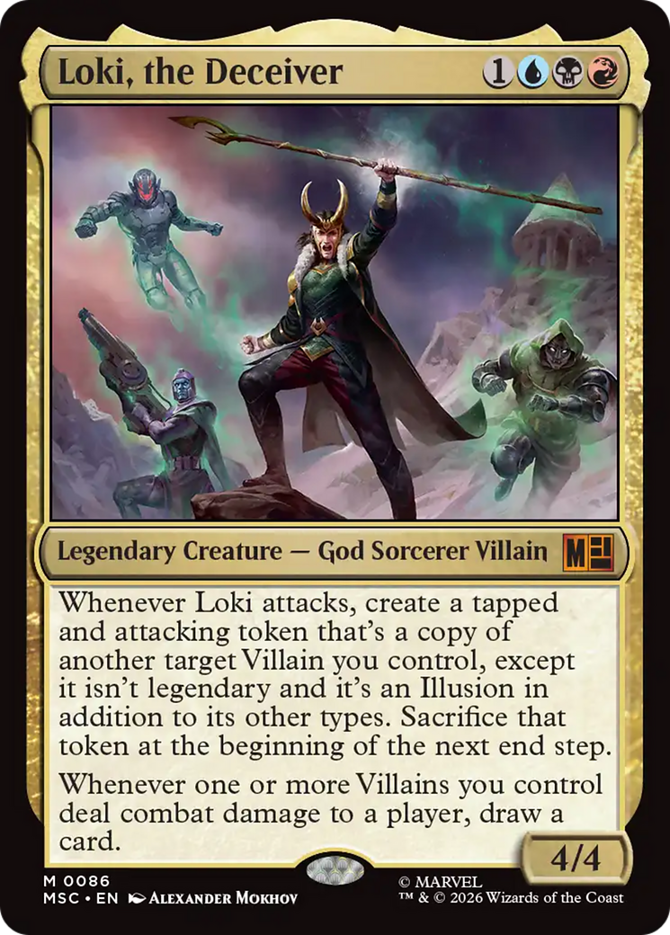 Loki, the Deceiver [Marvel Super Heroes Commander] | Black Swamp Games