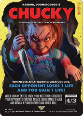 Chucky - Kardur, Doomscourge [Secret Lair Drop Series] | Black Swamp Games