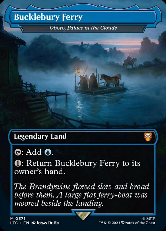 Bucklebury Ferry - Oboro, Palace in the Clouds [The Lord of the Rings: Tales of Middle-Earth Commander] | Black Swamp Games