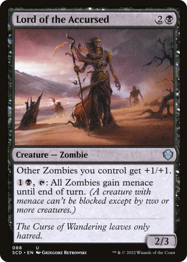 Lord of the Accursed [Starter Commander Decks] | Black Swamp Games
