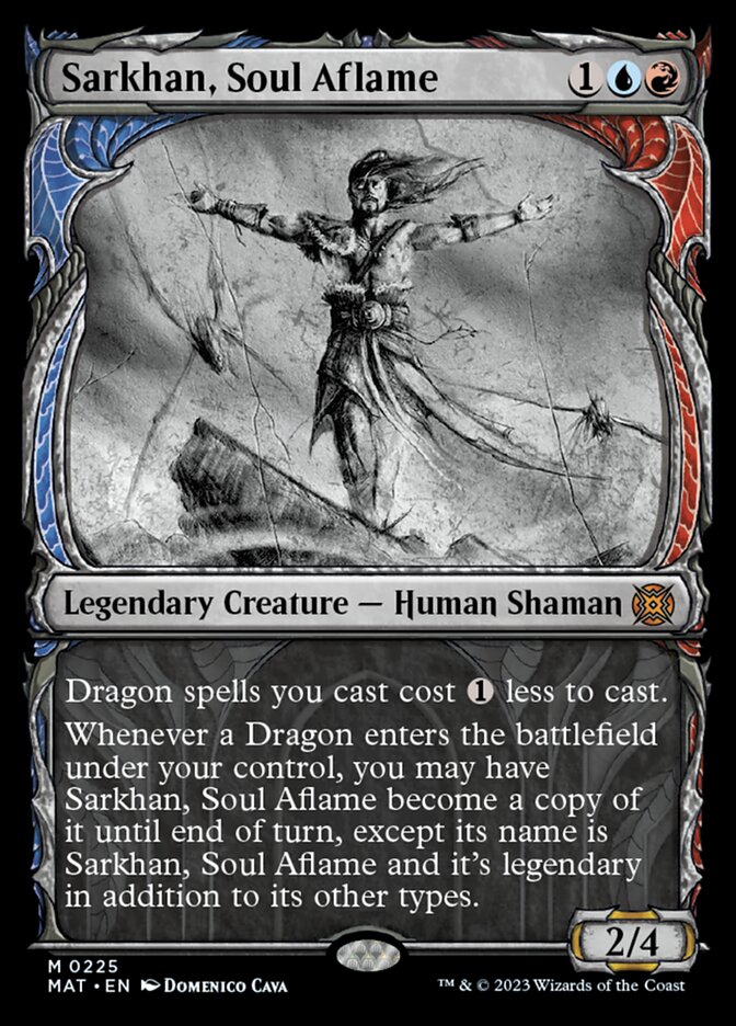 Sarkhan, Soul Aflame (Showcase Halo Foil) [March of the Machine: The Aftermath] | Black Swamp Games
