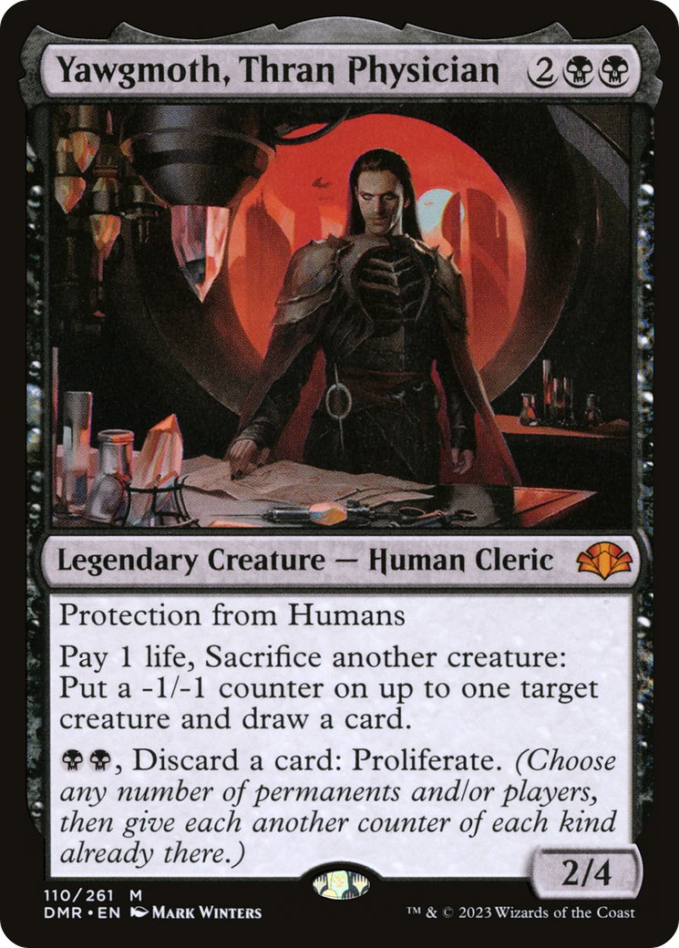 Yawgmoth, Thran Physician [Dominaria Remastered] | Black Swamp Games