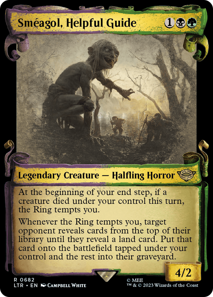 Smeagol, Helpful Guide [The Lord of the Rings: Tales of Middle-Earth Showcase Scrolls] | Black Swamp Games