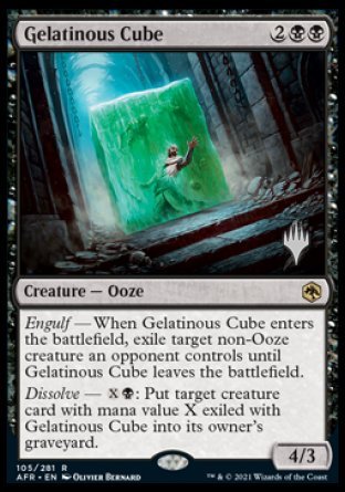 Gelatinous Cube (Promo Pack) [Dungeons & Dragons: Adventures in the Forgotten Realms Promos] | Black Swamp Games
