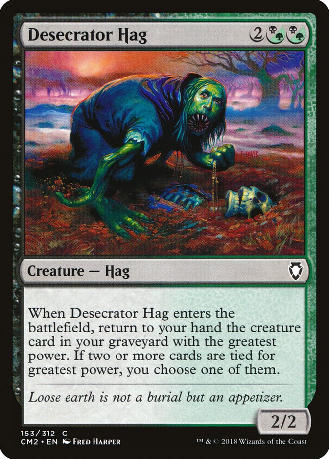 Desecrator Hag [Commander Anthology Volume II] | Black Swamp Games