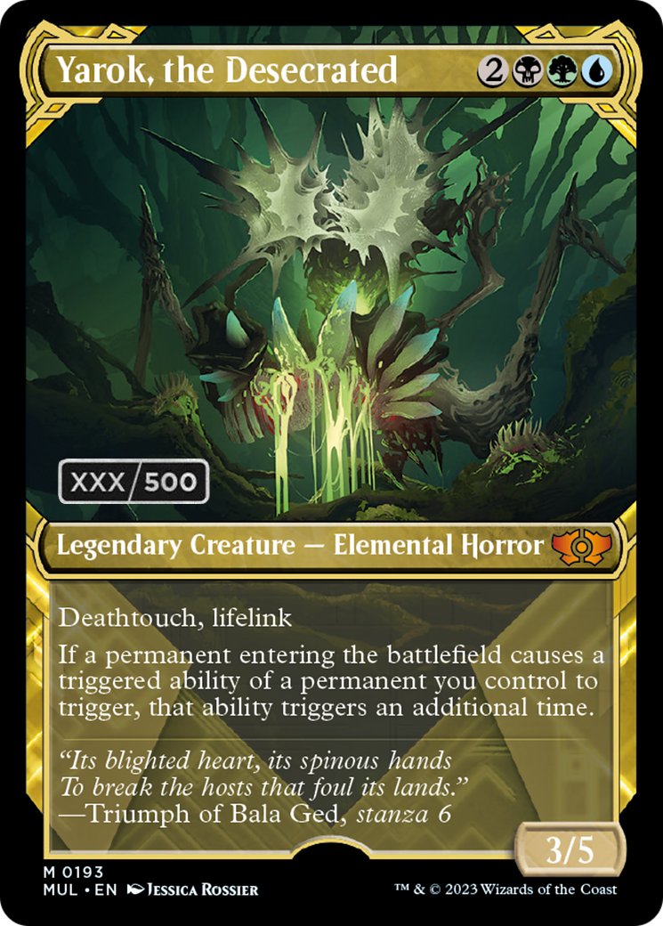 Yarok, the Desecrated (Serialized) [Multiverse Legends] | Black Swamp Games