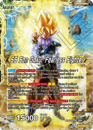 Son Goku // SS Son Goku, Fearless Fighter (BT17-081) [Ultimate Squad] | Black Swamp Games