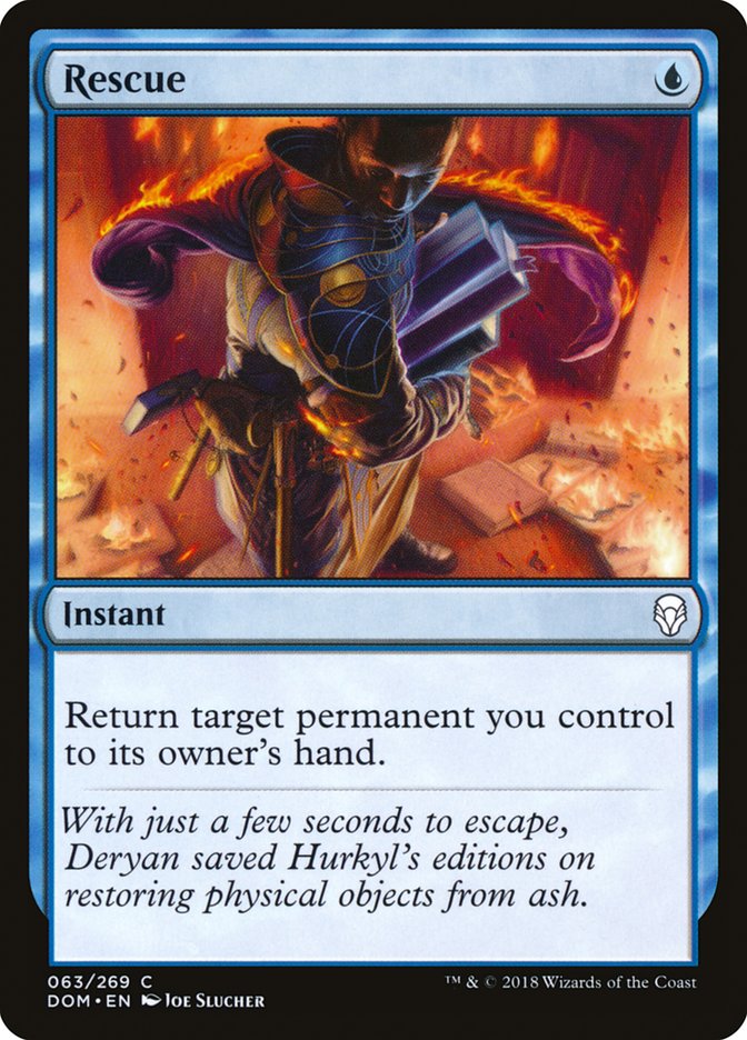 Rescue [Dominaria] | Black Swamp Games