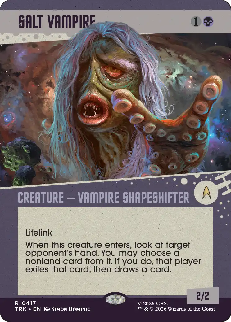 Salt Vampire (Showcase) [Star Trek] | Black Swamp Games