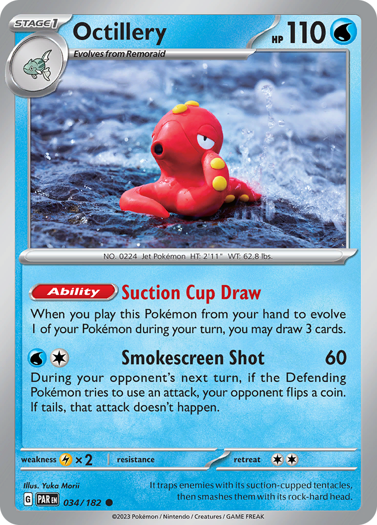 Octillery (034/182) [Scarlet & Violet: Paradox Rift] | Black Swamp Games