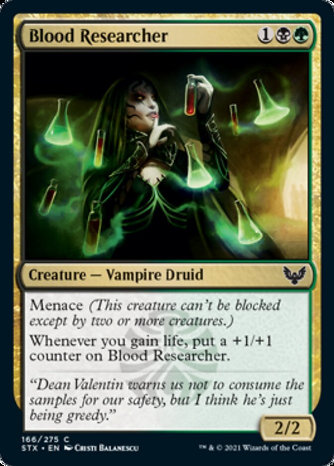 Blood Researcher [Strixhaven: School of Mages] | Black Swamp Games