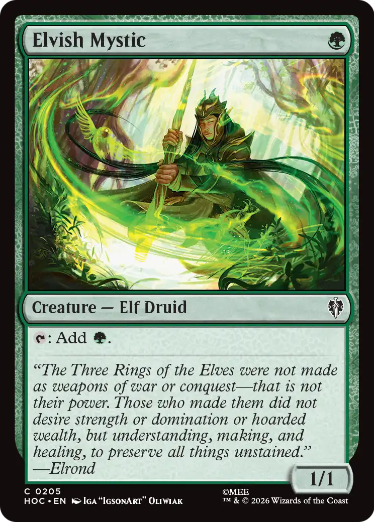 Elvish Mystic [The Hobbit: Eternal-Legal] | Black Swamp Games