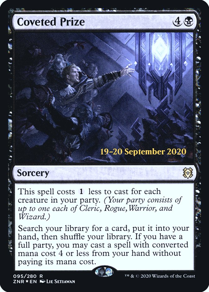 Coveted Prize [Zendikar Rising Prerelease Promos] | Black Swamp Games