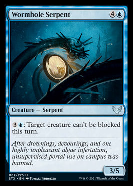 Wormhole Serpent [Strixhaven: School of Mages] | Black Swamp Games