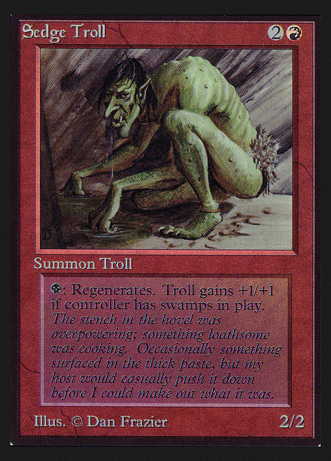 Sedge Troll [Collectors' Edition] | Black Swamp Games