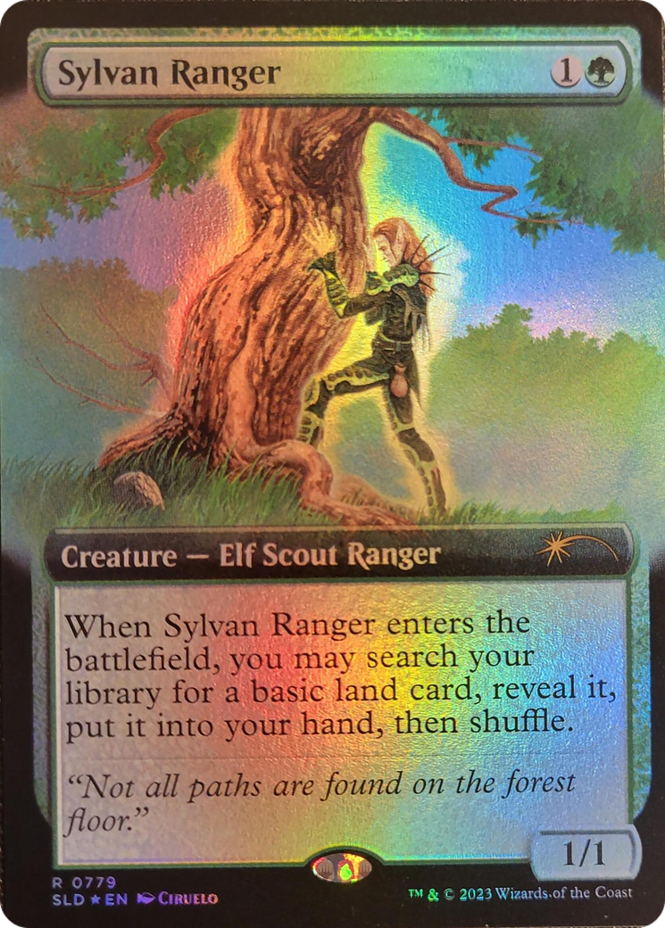 Sylvan Ranger (Extended Art) [Secret Lair Drop Series] | Black Swamp Games