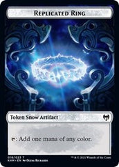 Replicated Ring // Thopter Double-Sided Token [Kaldheim Commander Tokens] | Black Swamp Games