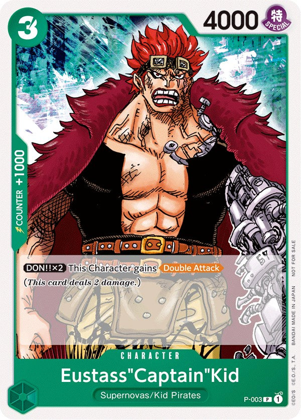 Eustass"Captain"Kid (Promotion Pack 2022) [One Piece Promotion Cards] | Black Swamp Games