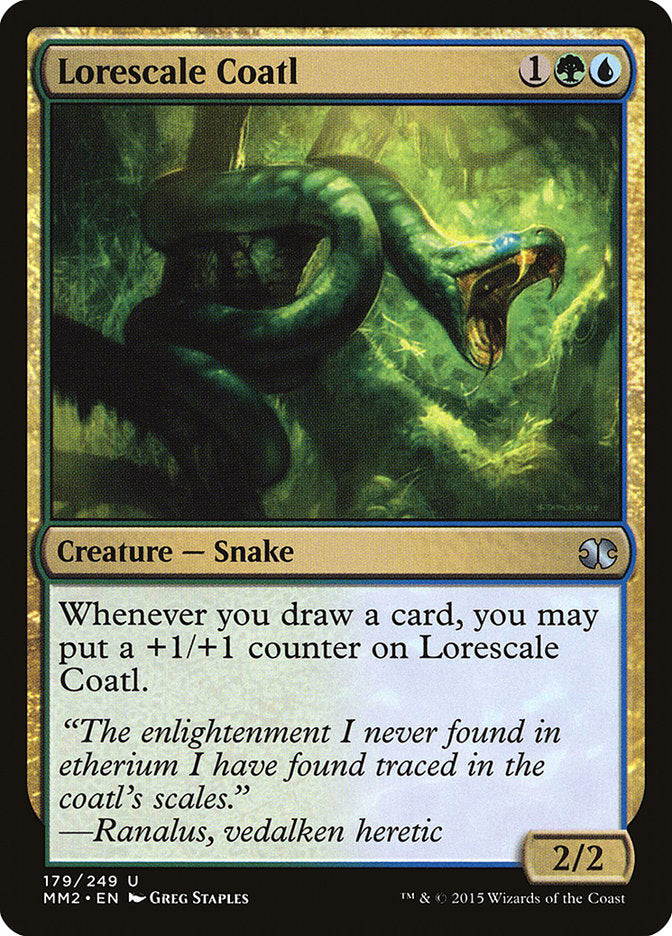 Lorescale Coatl [Modern Masters 2015] | Black Swamp Games