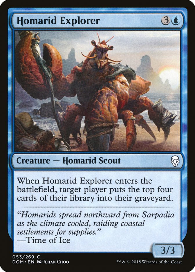 Homarid Explorer [Dominaria] | Black Swamp Games