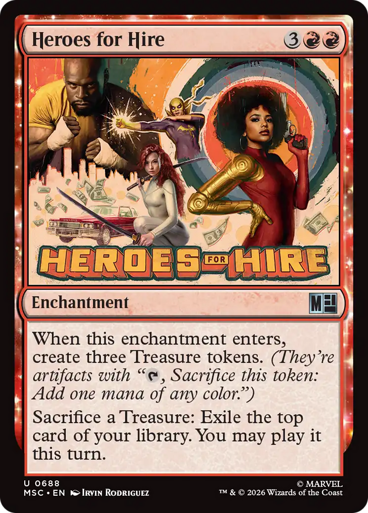 Heroes for Hire [Marvel Super Heroes Commander] | Black Swamp Games