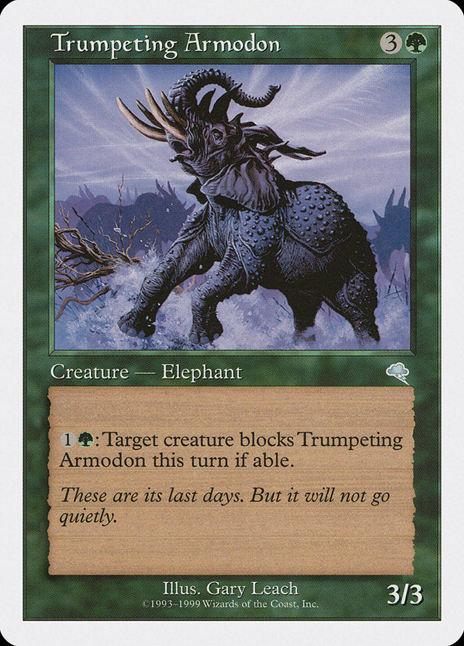 Trumpeting Armodon [Battle Royale] | Black Swamp Games