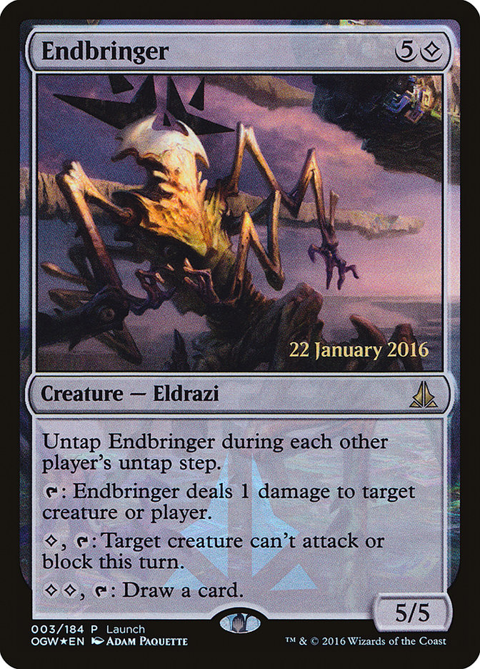 Endbringer (Launch) [Oath of the Gatewatch Promos] | Black Swamp Games