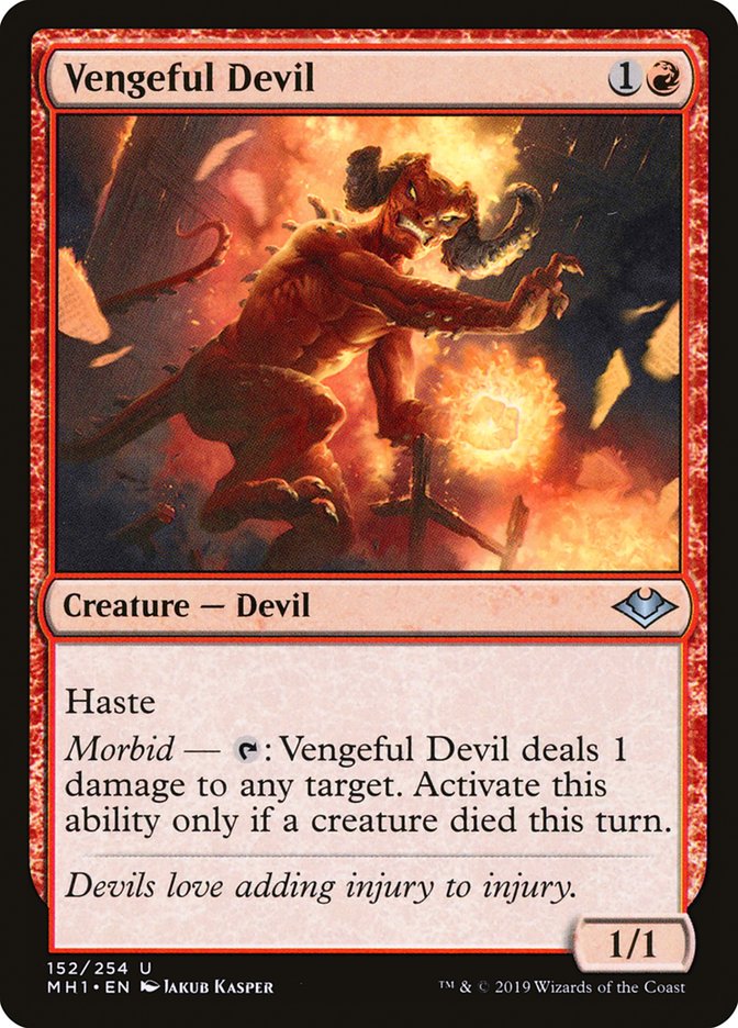 Vengeful Devil [Modern Horizons] | Black Swamp Games