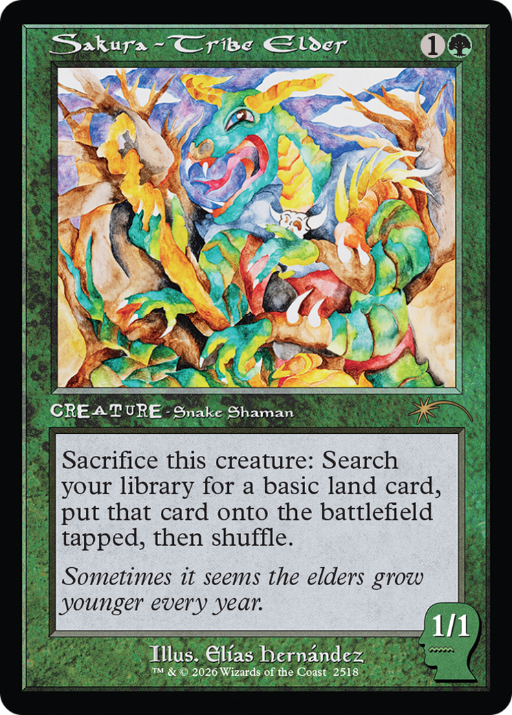 Sakura-Tribe Elder (2518) [Secret Lair Drop Series] | Black Swamp Games