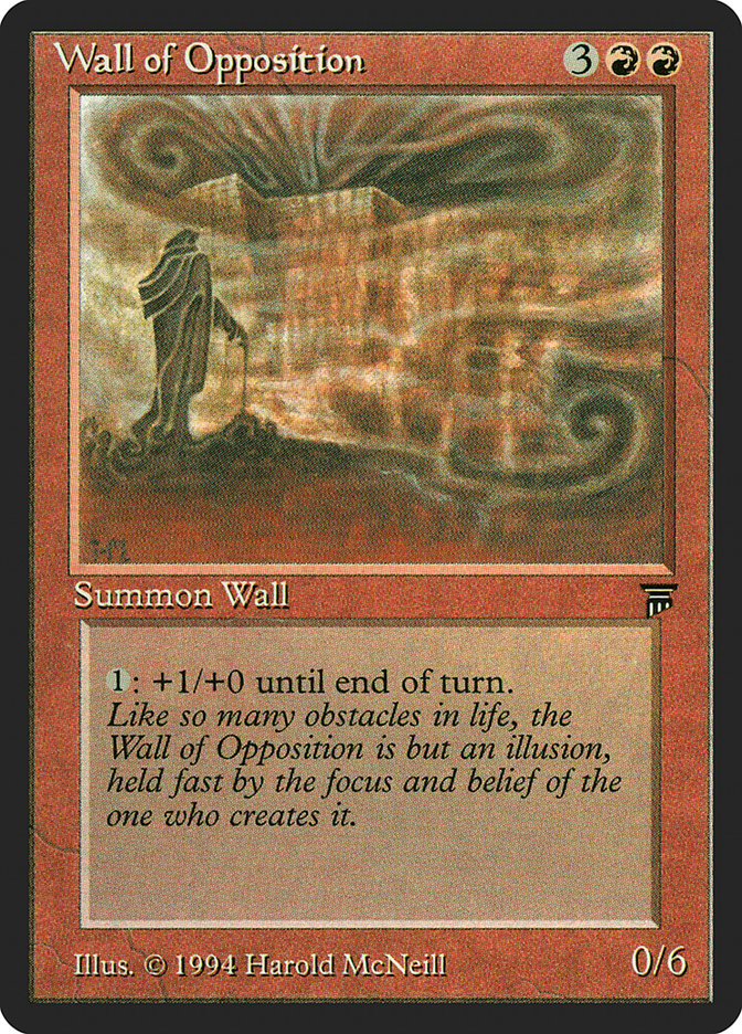 Wall of Opposition [Legends] | Black Swamp Games