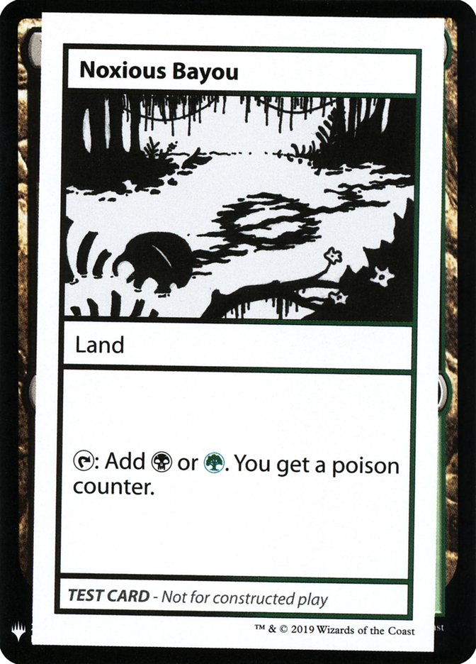 Noxious Bayou [Mystery Booster Playtest Cards] | Black Swamp Games