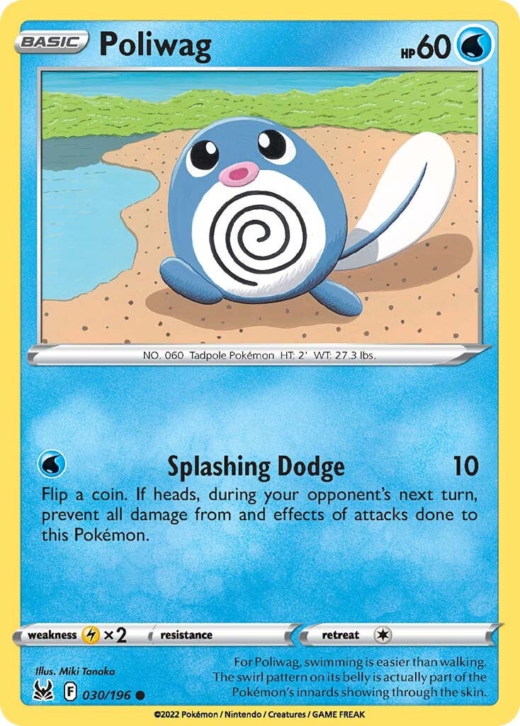 Poliwag (030/196) [Sword & Shield: Lost Origin] | Black Swamp Games