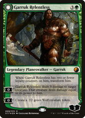 Garruk Relentless // Garruk, the Veil-Cursed [From the Vault: Transform] | Black Swamp Games