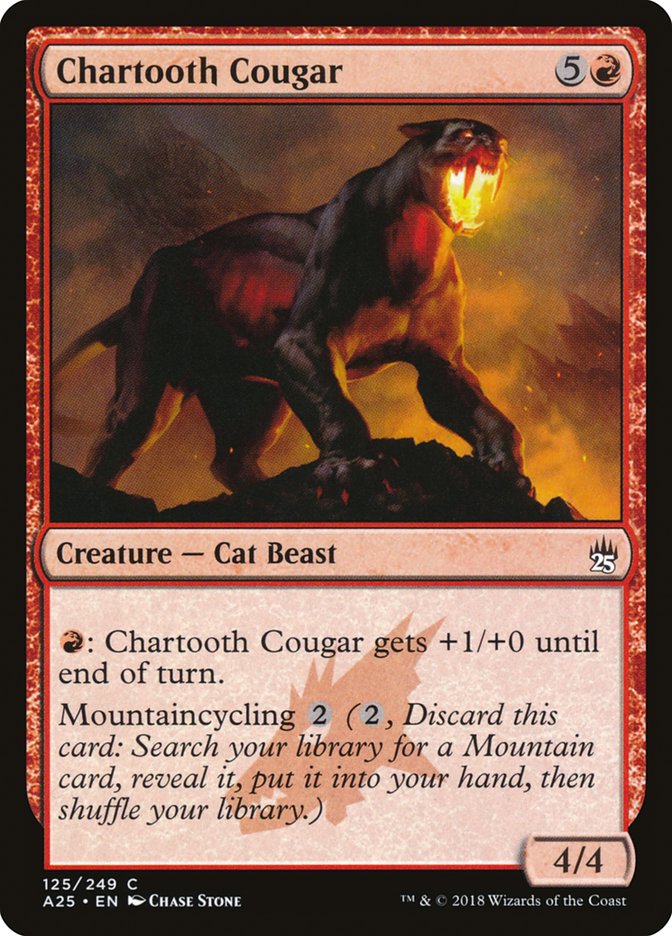 Chartooth Cougar [Masters 25] | Black Swamp Games