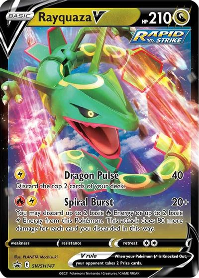 Rayquaza V (SWSH147) [Sword & Shield: Black Star Promos] | Black Swamp Games